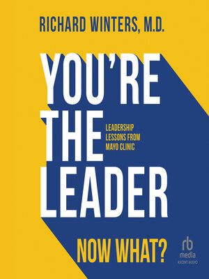 cover image of You're the Leader. Now What?